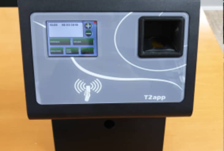 Aparato para el control horario